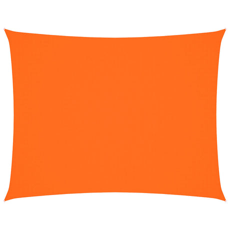 Vidaxl zonnescherm rechthoekig 3,5x5 m oxford stof oranje