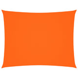 Vidaxl zonnescherm rechthoekig 5x7 m oxford stof oranje