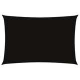 Vidaxl Sonnenschutz Rechteck 2x4 M Oxford Stoff schwarz