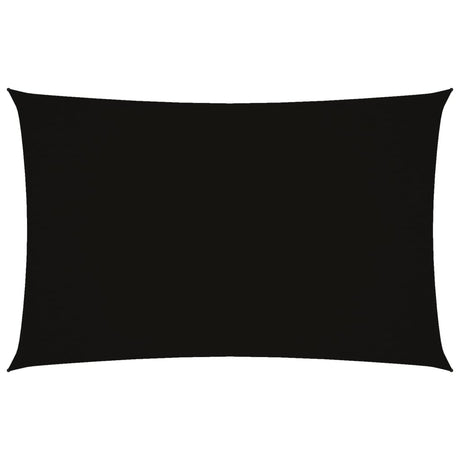 Vidaxl Sonnenschirm Rechteckige 2x4,5 M Oxford Stoff schwarz