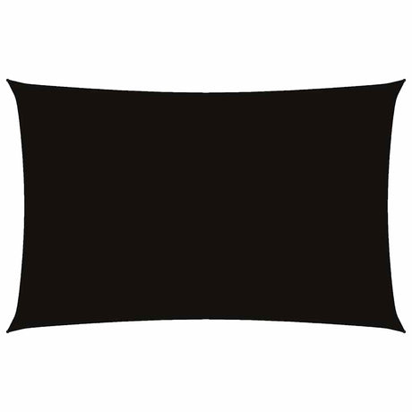 Vidaxl Sonnenschirm Rechteckige 2x4,5 M Oxford Stoff schwarz