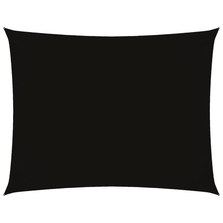 Vidaxl Sonnenschatten rechteckig 2,5 x 3,5 m Oxford Stoff schwarz