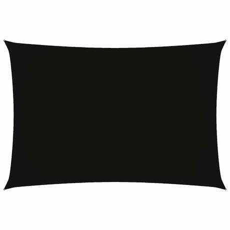 Vidaxl Sonnenschatten rechteckig 2,5 x 4,5 m Oxford Stoff schwarz
