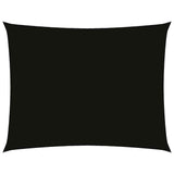 Vidaxl Sonnenschutz Rechteck 3x4 M Oxford Stoff schwarz