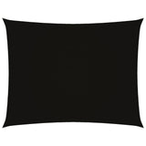 VIDAXL Sunshade Rechteck 3x4,5 M Oxford Stoff schwarz