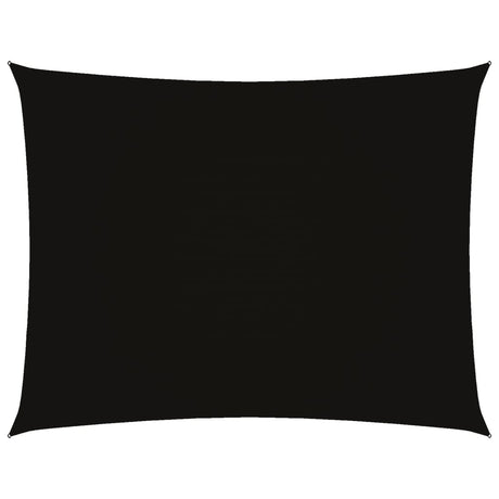VIDAXL Sunshade Rechteck 3x4,5 M Oxford Stoff schwarz