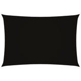 Vidaxl Sonnenschutz Rechteck 3x5 M Oxford Stoff schwarz
