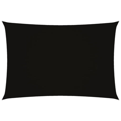 Vidaxl Sonnenschutz Rechteck 3x5 M Oxford Stoff schwarz