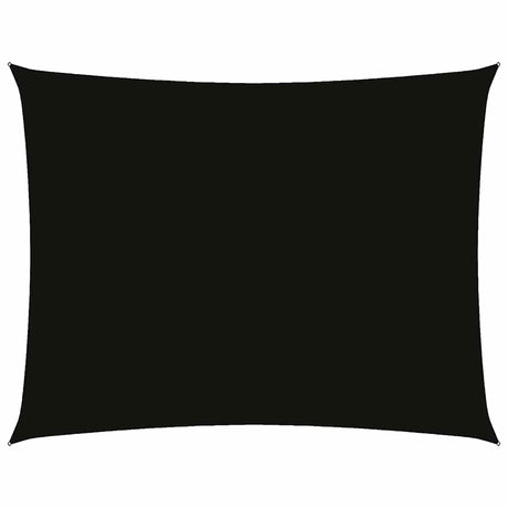 Vidaxl Sonnenschirm Rechteckig 3x6 M Oxford Stoff schwarz