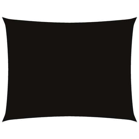 Vidaxl zonnescherm rechthoekig 3,5x4,5 m oxford stof zwart
