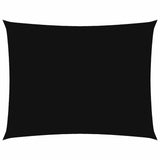 Vidaxl Sonnenschatten rechteckig 3,5 x 5 M. Oxford Stoff schwarz