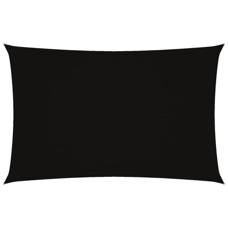 Vidaxl Sonnenschirm Rechteckige 4x7 M Oxford Stoff schwarz