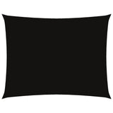 Vidaxl Sonnenschutz Rechteck 6x7 M Oxford Stoff schwarz