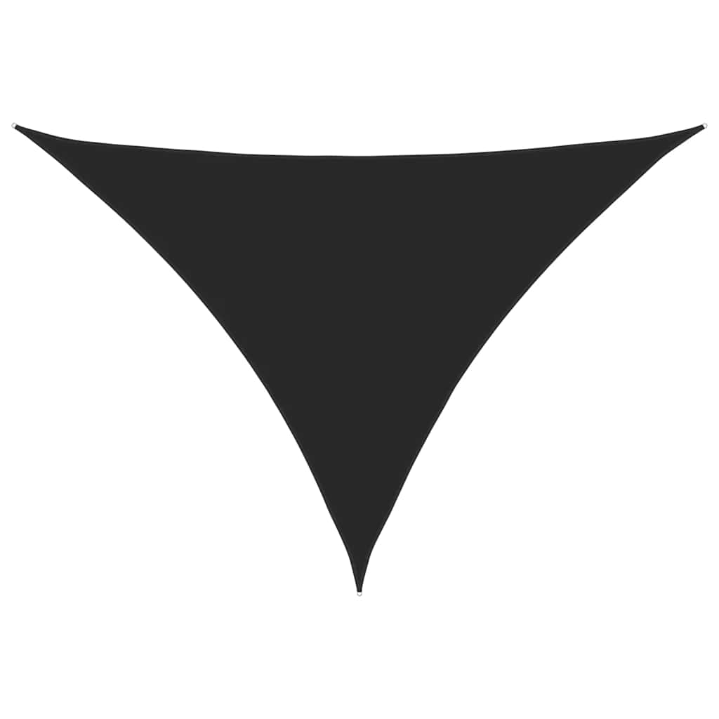 Vidaxl Sunshade Triangular 5x6x6 M Oxford Stoff schwarz