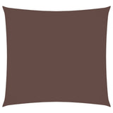 Vidaxl Sunchade Square 3x3 M Oxford Stoff braun