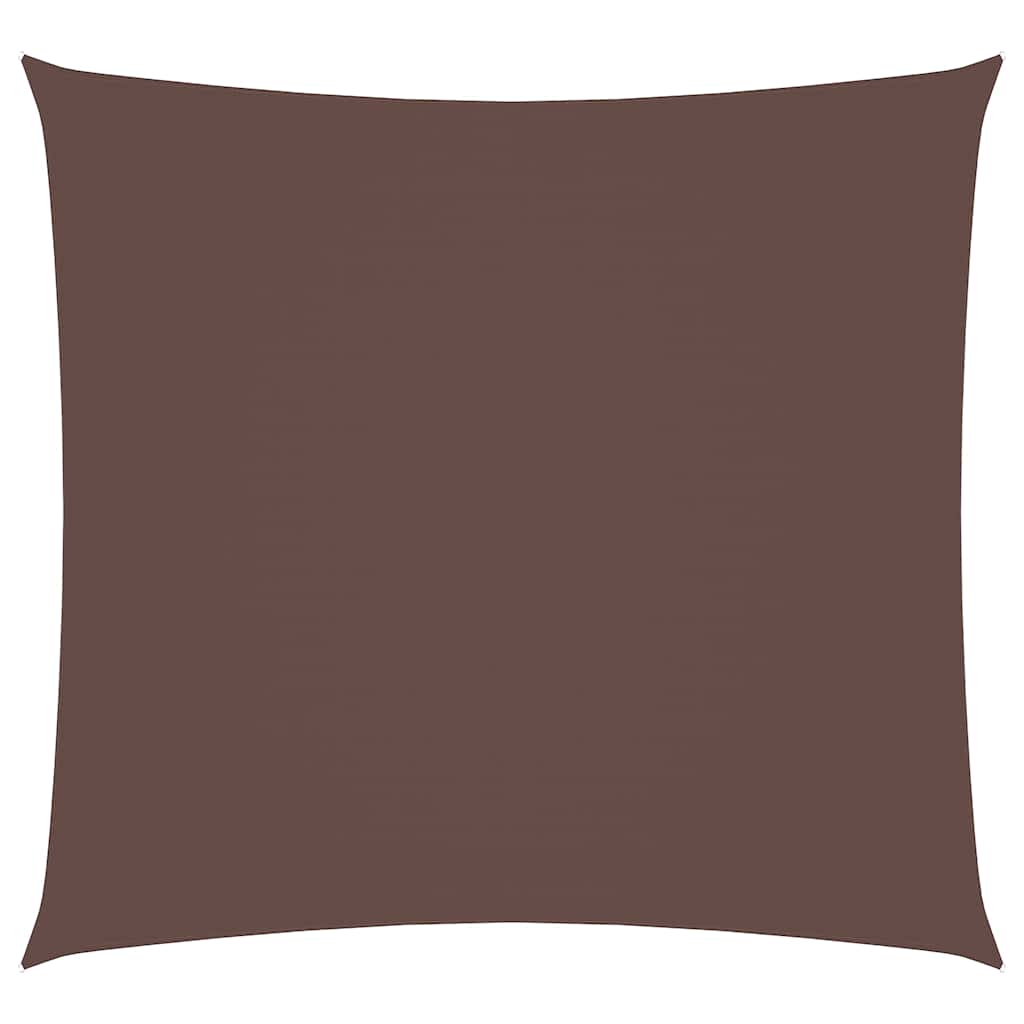 Vidaxl Sunchade Square 3x3 M Oxford Stoff braun