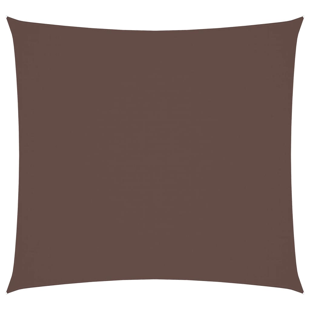 VIDAXL -Markise Quadrat 3,6x3,6 M Oxford Stoffbraun