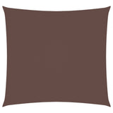 Vidaxl Sunchade Square 7x7 M Oxford Stoff braun