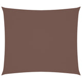 VIDAXL Sunshade Rechteck 2x2,5 M Oxford Stoff braun