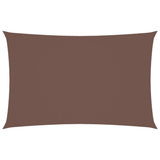 VIDAXL Sunshade Rechteck 2x4,5 M Oxford Stoff braun