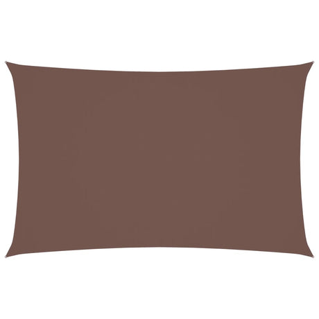 VIDAXL Sunshade Rechteck 2x4,5 M Oxford Stoff braun