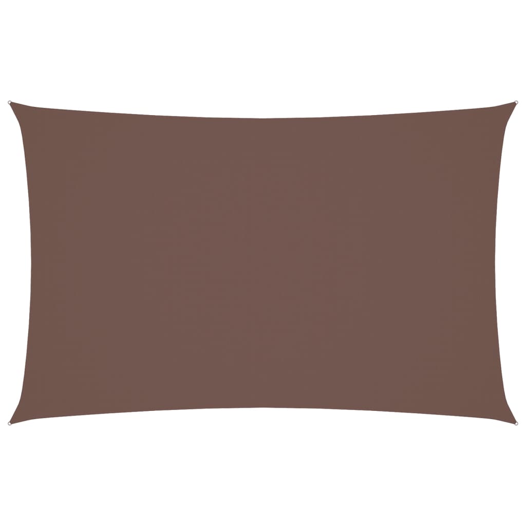 Vidaxl Sonnenschatten Rechteckige 4x7 M Oxford Stoffbraun