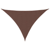 Vidaxl Sonnenschirm Dreieck 3,5x3,5x4,9 M Oxford Stoff braun