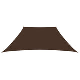 Vidaxl Sonnenschirm Trapez 3 4x3 M Oxford Stoffbraun