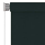 Vidaxl rolgordijn voor buiten 65(b)x140(h) cm hdpe donkergroen
