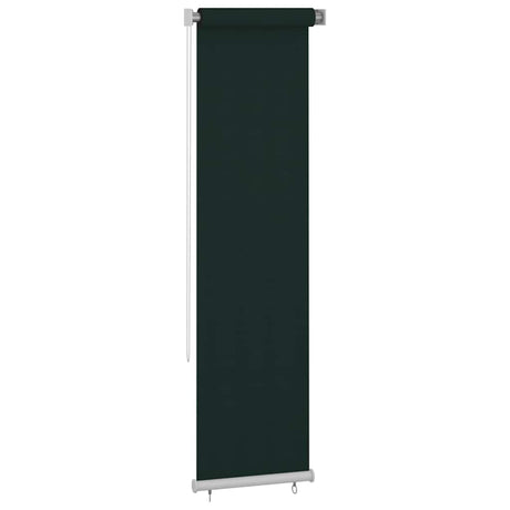 Vidaxl rolgordijn voor buiten 65(b)x230(h) cm hdpe donkergroen