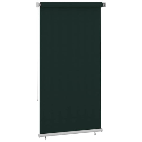 Vidaxl rolgordijn voor buiten 125(b)x230(h) cm hdpe donkergroen
