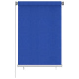 Vidaxl Roller Blind für externen 100x140 cm HDPE Blau