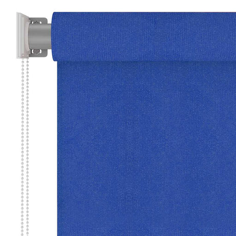 Vidaxl rolgordijn voor buiten 185(b)x140(h) cm hdpe blauw