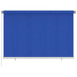 Vidaxl rolgordijn voor buiten 225(b)x140(h) cm hdpe blauw