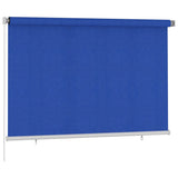 Vidaxl rolgordijn voor buiten 225(b)x140(h) cm hdpe blauw