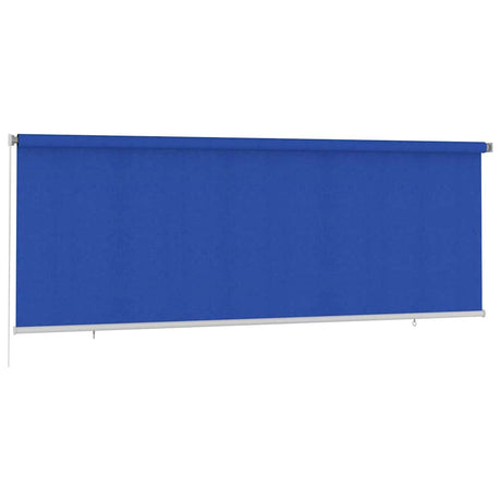 Vidaxl rolgordijn voor buiten 405(b)x140(h) cm hdpe blauw