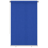 Vidaxl Roller Blind für außen 140 x 230 cm HDPE Blau