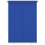 Vidaxl Roller Blind für äußere 160x230 cm HDPE Blau