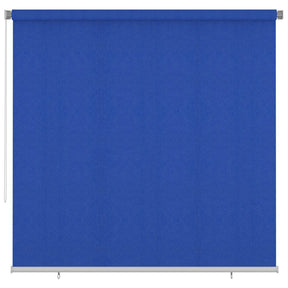 Vidaxl rolgordijn voor buiten 245(b)x230(h) cm hdpe blauw