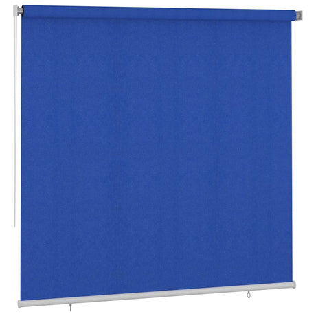 Vidaxl rolgordijn voor buiten 245(b)x230(h) cm hdpe blauw