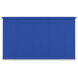 Vidaxl rolgordijn voor buiten 405(b)x230(h) cm hdpe blauw