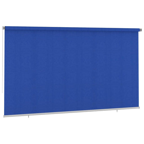 Vidaxl rolgordijn voor buiten 405(b)x230(h) cm hdpe blauw