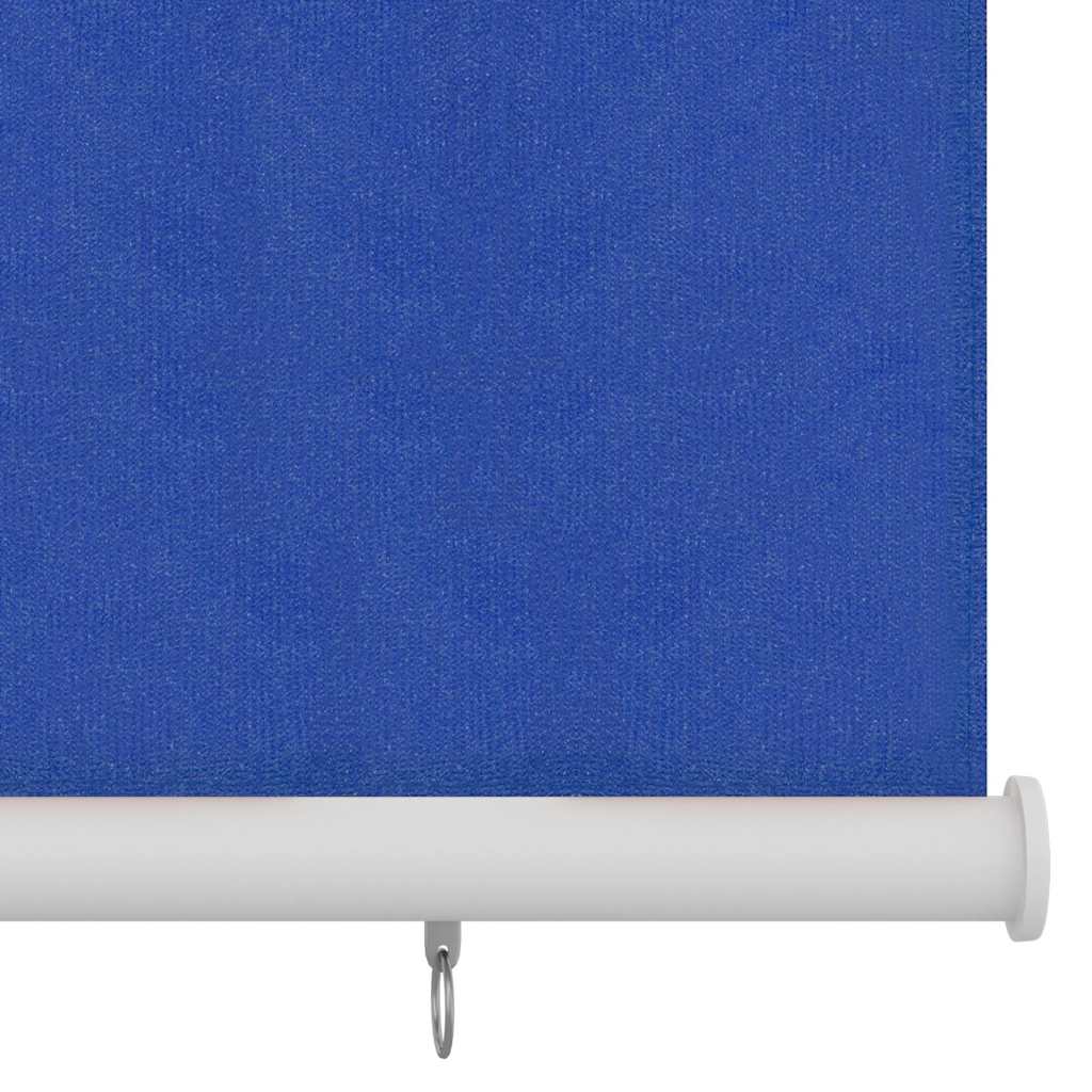 Vidaxl rolgordijn voor buiten 405(b)x230(h) cm hdpe blauw