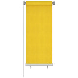 Vidaxl Roller Blind für äußere 60x140 cm HDPE Gelb