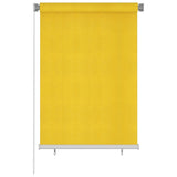 Vidaxl Roller Blind für Außen 100x140 cm HDPE Gelb