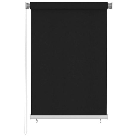 Vidaxl rolgordijn voor buiten 105(b)x140(h) cm zwart