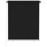 Vidaxl Roller Blind für außerhalb 120x140 cm schwarz