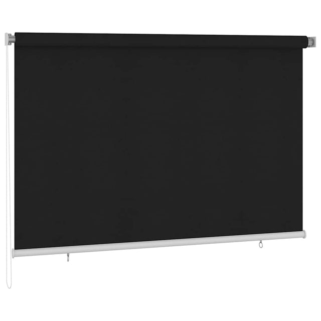 Vidaxl rolgordijn voor buiten 225(b)x140(h) cm zwart