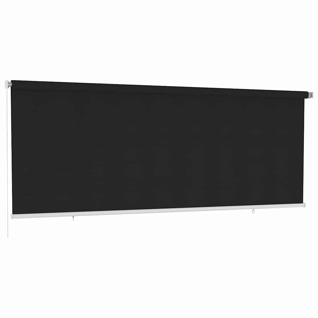 Vidaxl rolgordijn voor buiten 405(b)x140(h) cm hdpe zwart