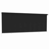 Vidaxl rolgordijn voor buiten 405(b)x140(h) cm hdpe zwart